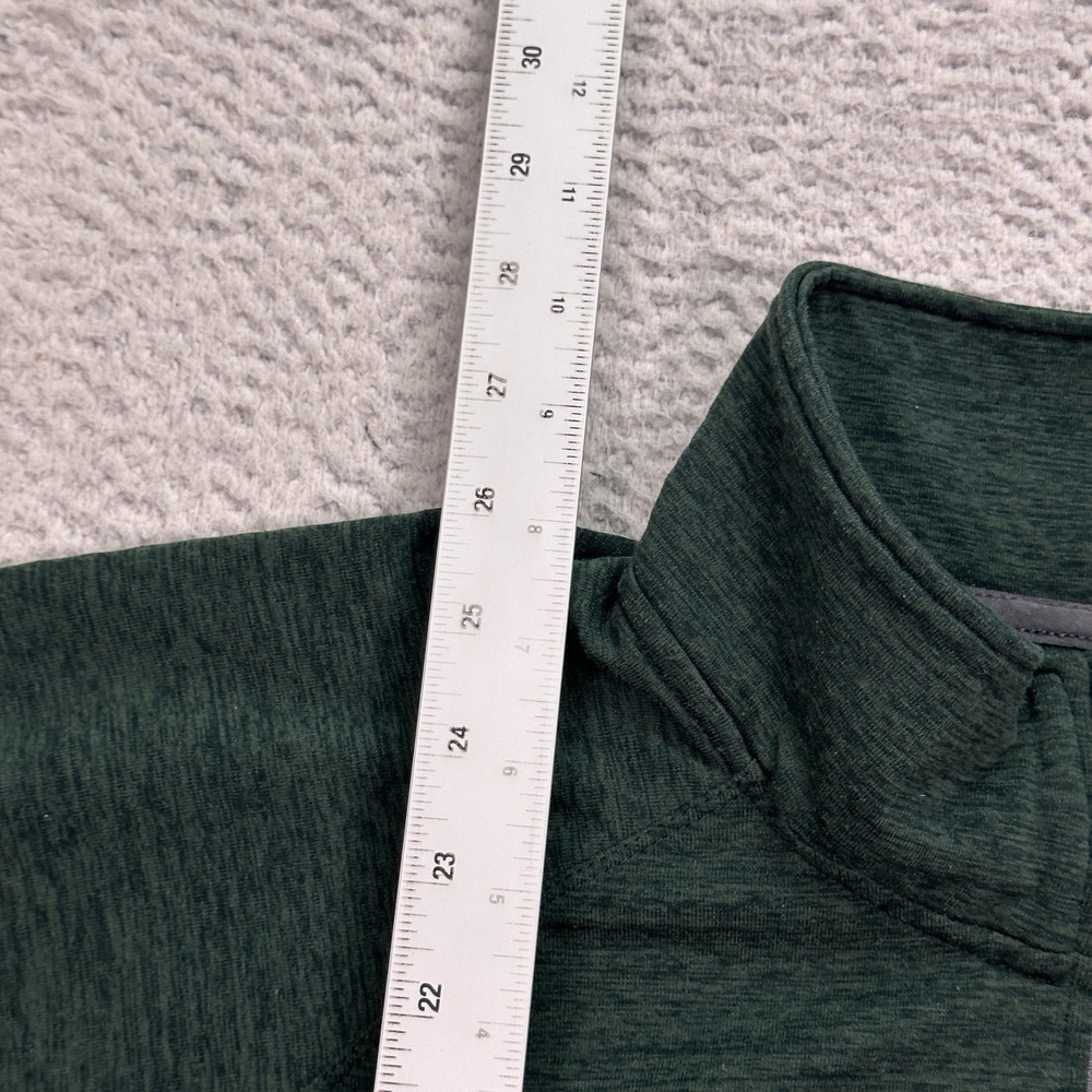 LL Bean Sweater‎ Men's Size Large Regular Adventure Grid Fleece 1/4 Zip Outdoors - Picture 4 of 8